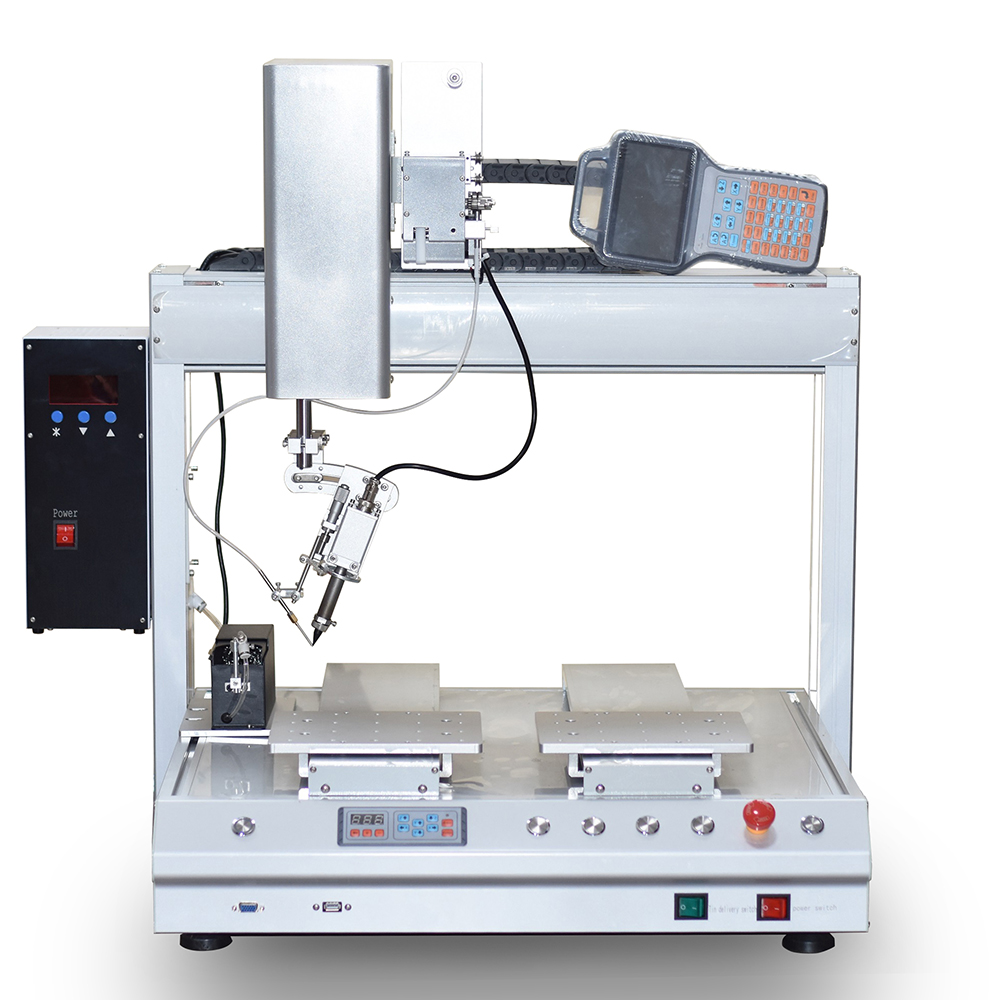 Three Axis Soldering Robot with Dual Station Fully Automatic